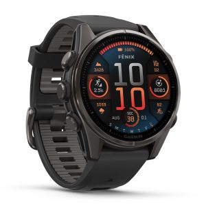 GarminFenix 8 AMOLED Smartwatch GPS schwarz-titan-carbongrau