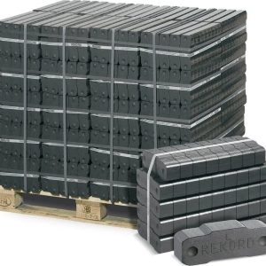 REKORD® Braunkohlebriketts – 1000 kg Palette (40 x 25 kg)